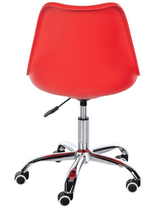 Arbejdsskammel Laflin, rød Arbejdsskammel Laflin, rød