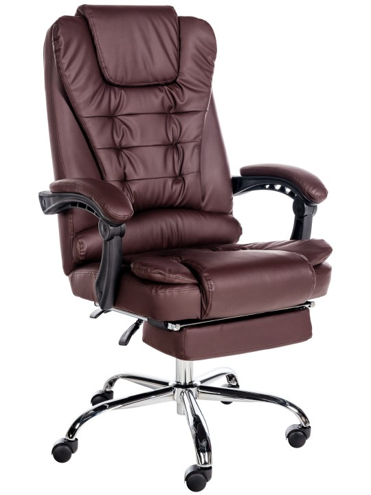 Kontorstol Oxygen imiteret læder, bordeaux Kontorstol Oxygen imiteret læder, bordeaux