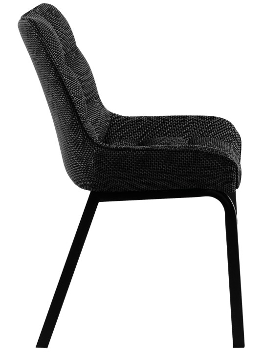 Stol Saranda stof, titangrå