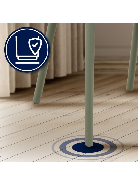 Sæt med 4 stole Hope, olivengrøn