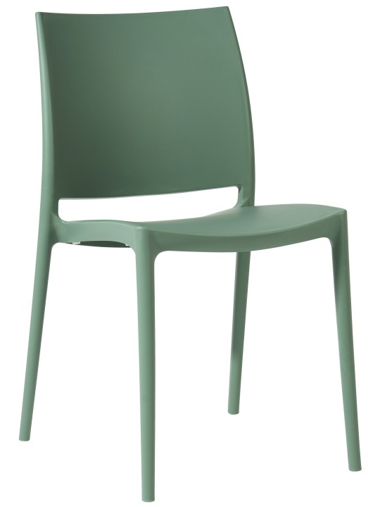 Stol Meton, olivengrøn