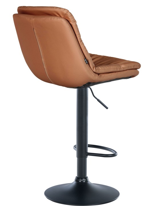 Barstol Laurel imiteret læder, lysebrun Barstol Laurel imiteret læder, lysebrun