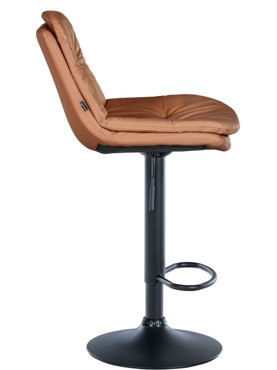 Barstol Laurel imiteret læder, lysebrun Barstol Laurel imiteret læder, lysebrun