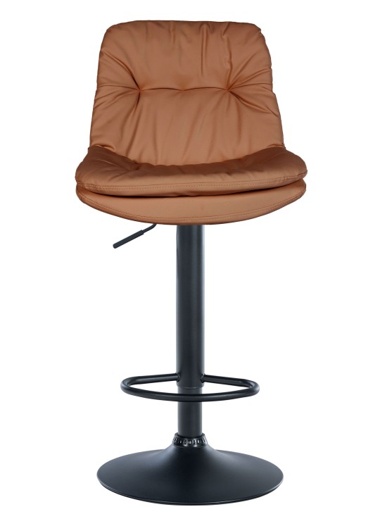 Barstol Laurel imiteret læder, lysebrun Barstol Laurel imiteret læder, lysebrun