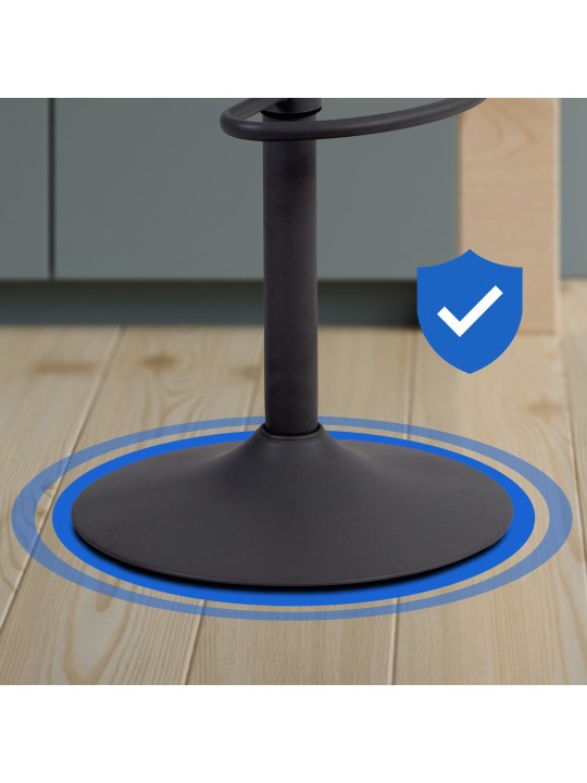 Sæt med 2 barstole Aveiro, sort