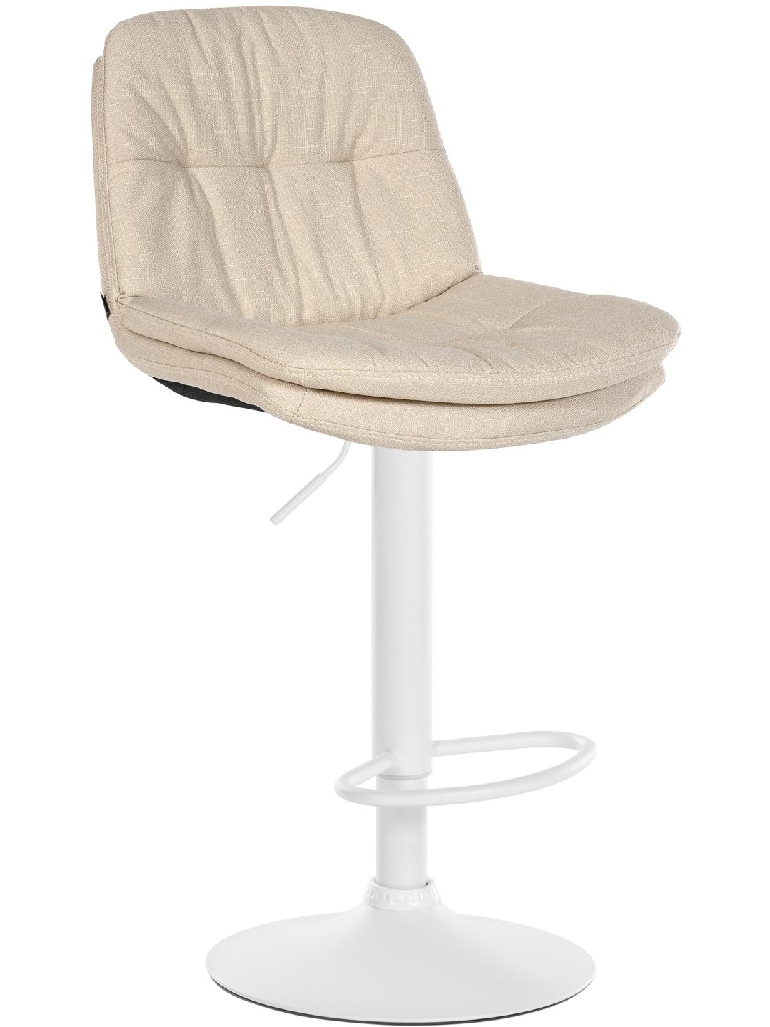 Barstol Laurel stof, creme