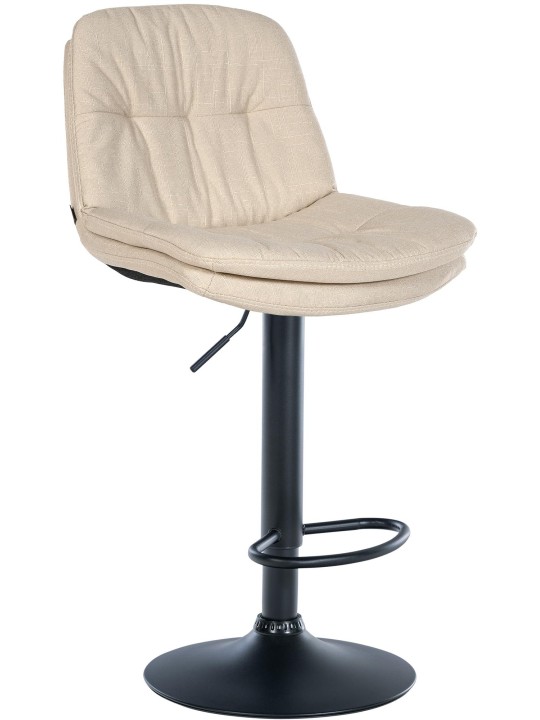 Barstol Laurel stof, creme