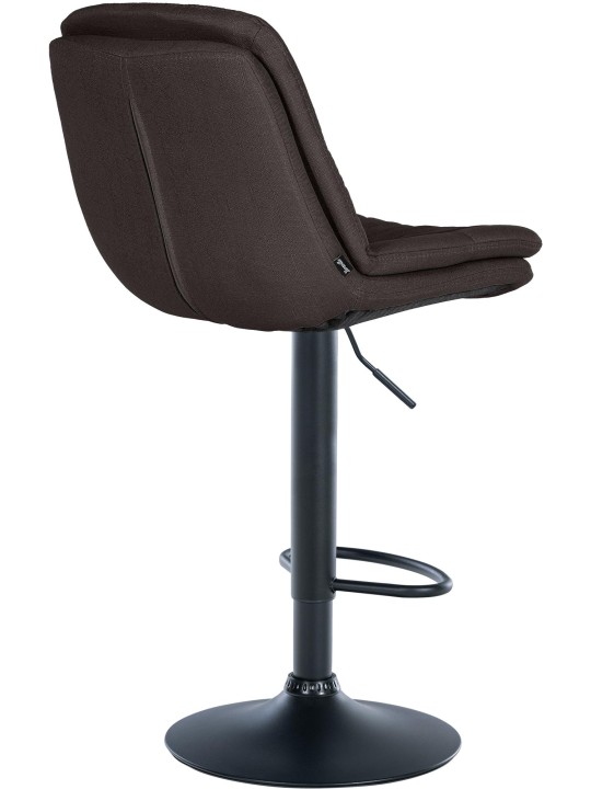 Barstol Laurel stof, mørkegrå