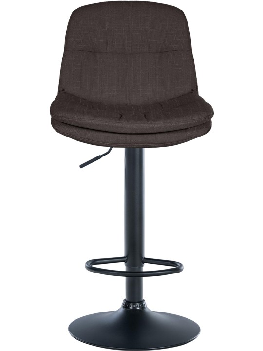 Barstol Laurel stof, mørkegrå