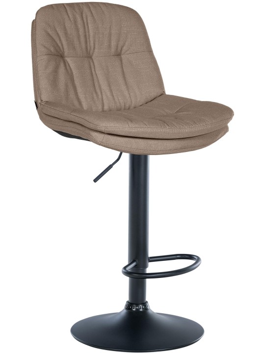 Barstol Laurel stof, taupe