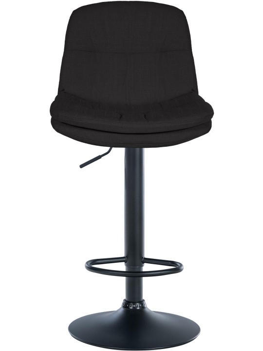 Barstol Laurel stof, sort