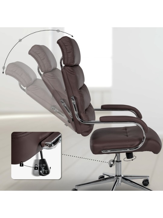 Kontorstol Campo, brun