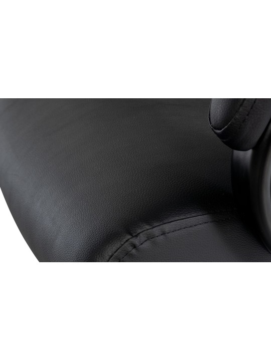 Kontorstol Campo, sort/sort