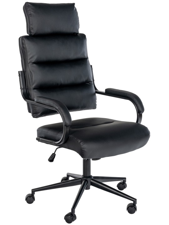 Kontorstol Campo, sort/sort