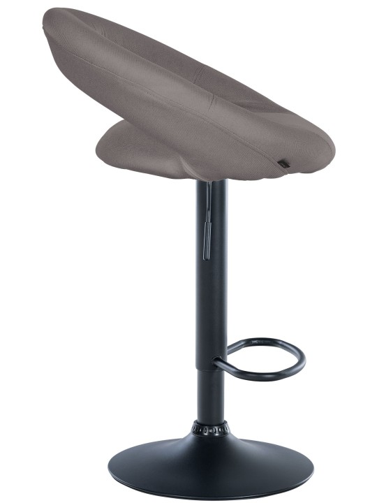 Sæt med 2 barstole Olinda stof, grå