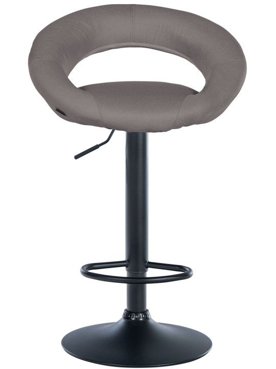 Sæt med 2 barstole Olinda stof, grå