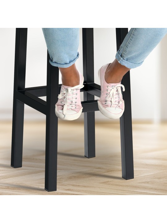 Barstol Taylor B85 stof, grå