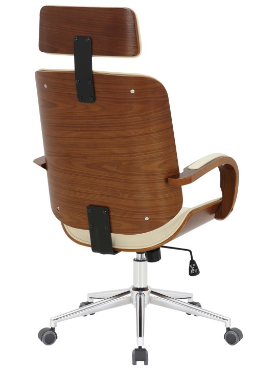 Kontorstol Dayton, valnød/creme