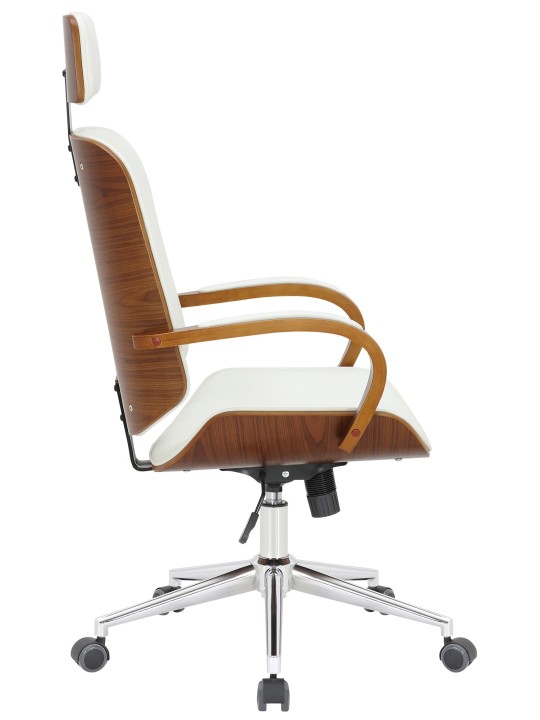 Kontorstol Dayton, valnød/hvid Kontorstol Dayton, valnød/hvid