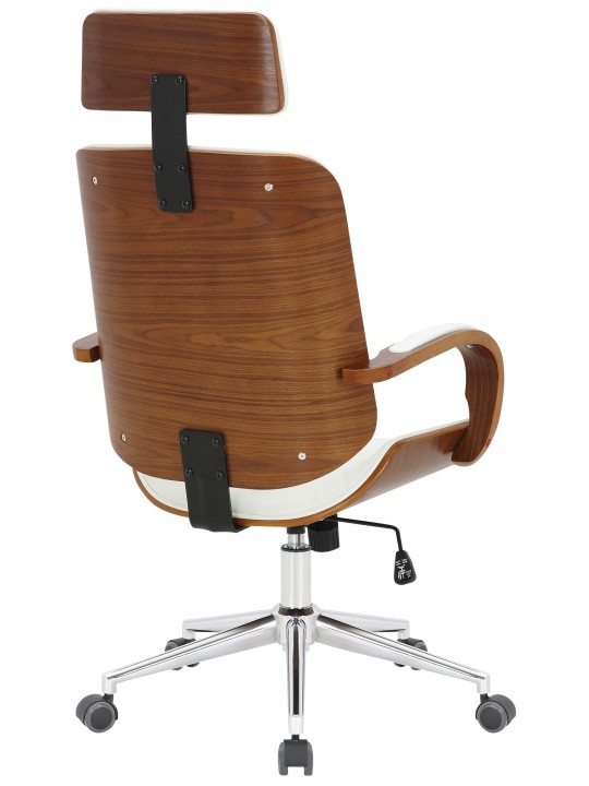 Kontorstol Dayton, valnød/hvid Kontorstol Dayton, valnød/hvid