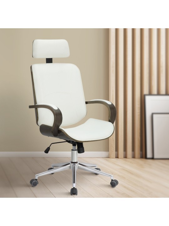 Kontorstol Dayton grå, hvid/grå Kontorstol Dayton grå, hvid/grå