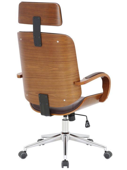 Kontorstol Dayton, valnød/brun Kontorstol Dayton, valnød/brun