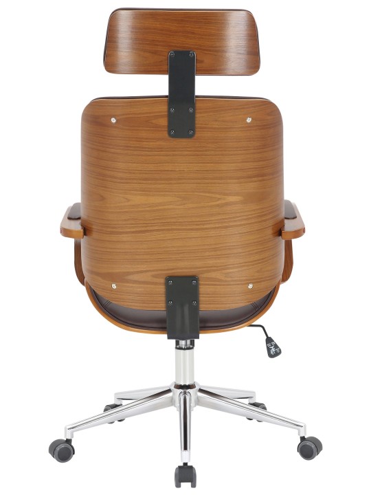 Kontorstol Dayton, valnød/brun Kontorstol Dayton, valnød/brun