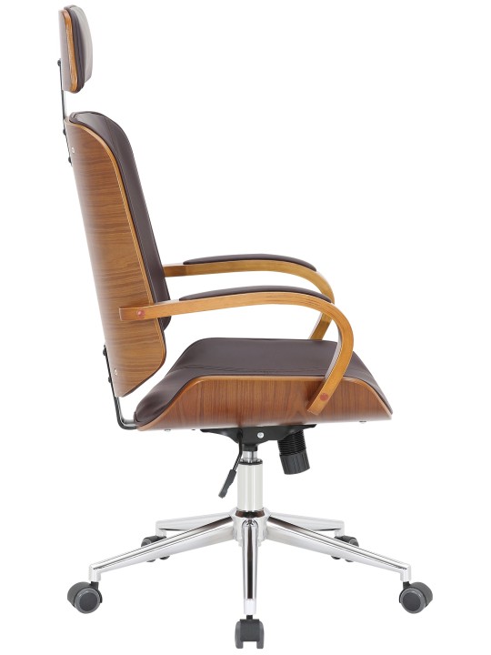 Kontorstol Dayton, valnød/brun Kontorstol Dayton, valnød/brun