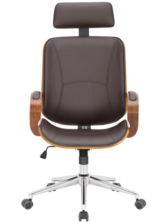 Kontorstol Dayton, valnød/brun Kontorstol Dayton, valnød/brun