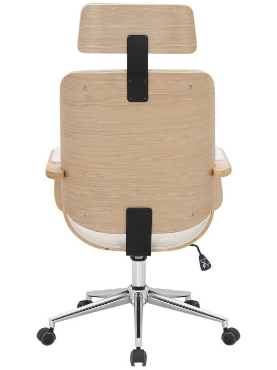 Kontorstol Dayton, natur/hvid Kontorstol Dayton, natur/hvid