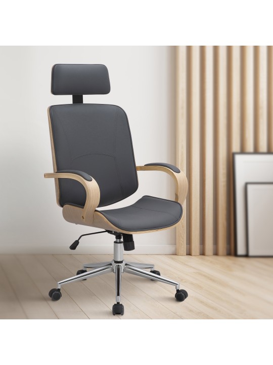 Kontorstol Dayton, natura/grau