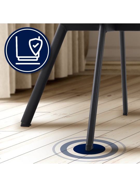 Spisestuestol Jordi fløjl, mørkegrå Spisestuestol Jordi fløjl, mørkegrå