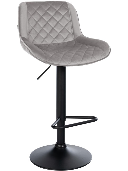 Barstol Kasson fløjl, grå Barstol Kasson fløjl, grå