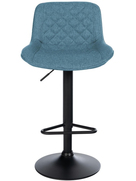 Barstol Kasson stof, blå