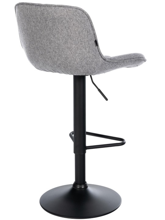 Barstol Kasson stof, grå