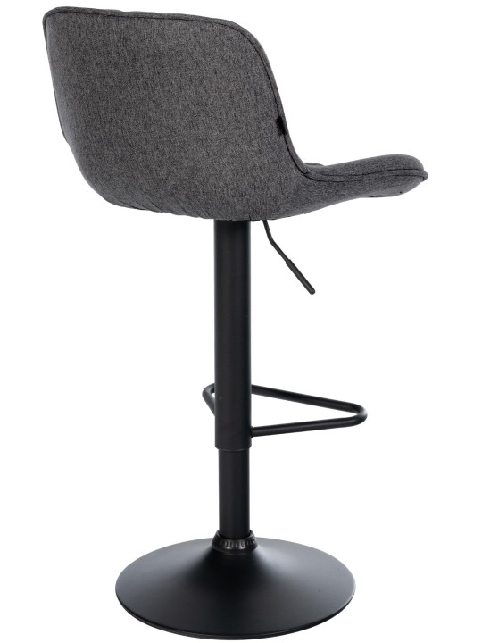 Barstol Kasson stof, sort