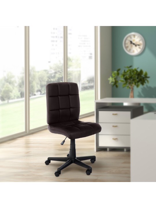 Arbejdsskammel Farson imiteret læder, brun Arbejdsskammel Farson imiteret læder, brun