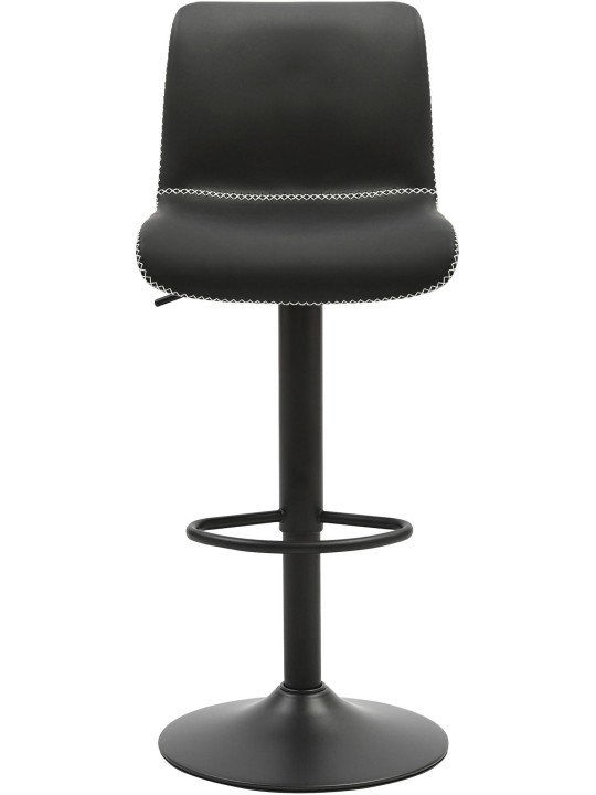 Barstol Henchy imiteret læder, sort