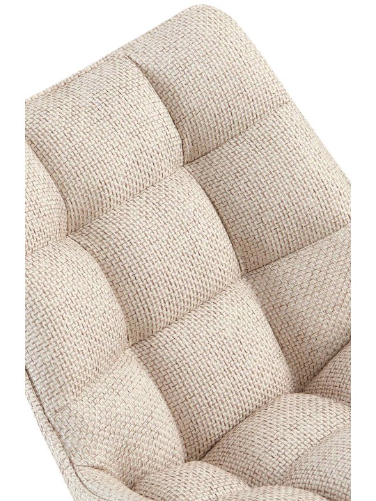 Sæt med 2 stole Saranda stof, elfenben Sæt med 2 stole Saranda stof, elfenben