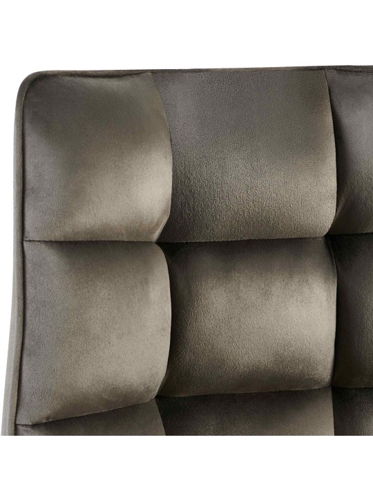 Sæt med 2 stole Saranda fløjl, antracit Sæt med 2 stole Saranda fløjl, antracit