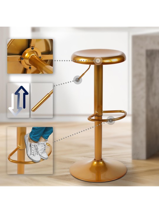 Barstol Williston, guld