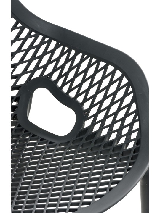 Stol Air XL, mørkegrå