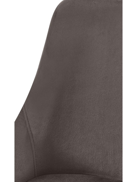 Spisestuestol Elmira fløjl guld, antracit Spisestuestol Elmira fløjl guld, antracit