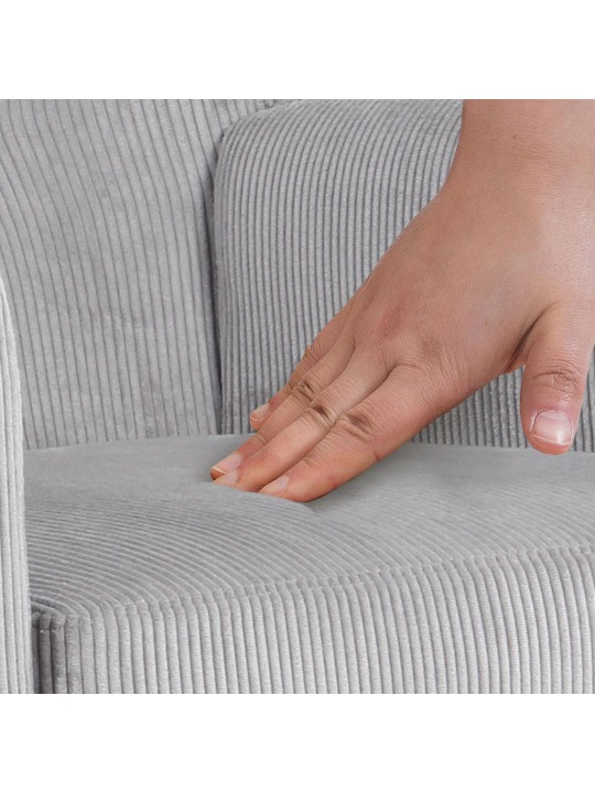 Lænestol Kioni Cord, grå Lænestol Kioni Cord, grå