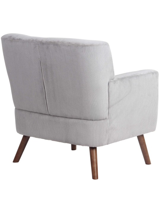 Lænestol Kioni Cord, grå Lænestol Kioni Cord, grå