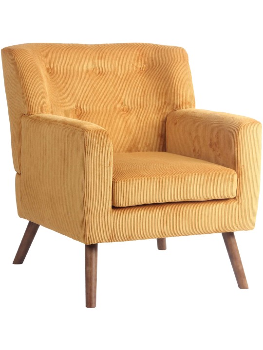 Lænestol Kioni Cord, orange Lænestol Kioni Cord, orange