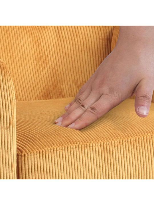 Lænestol Kioni Cord, orange Lænestol Kioni Cord, orange