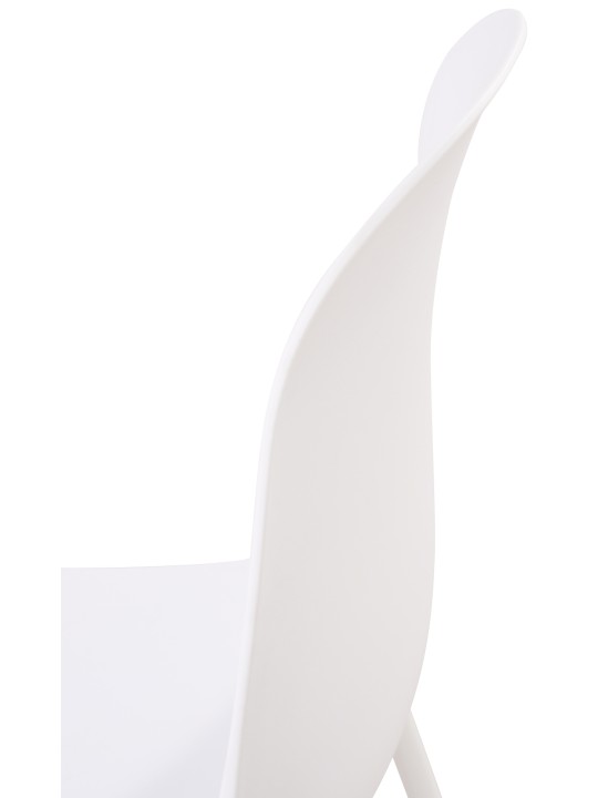 Sæt med 2 stole Hardin, hvid