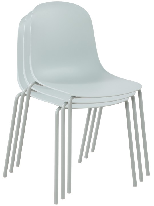 Sæt med 2 stole Hardin, turkis Sæt med 2 stole Hardin, turkis