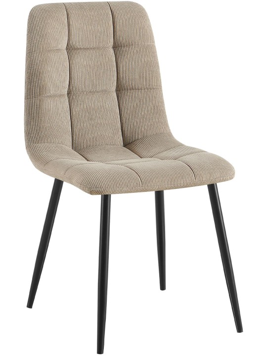 Spisestuestol Antibes Cord, taupe